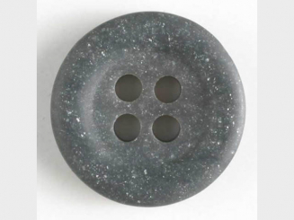 Kunststoffknopf - Größe: 20mm - Farbe: grau - Art.Nr. 270421 