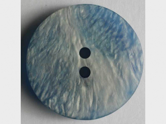 Kunststoffknopf mit auffallender Marmorierung, 2 Loch -Größe: 15mm - 