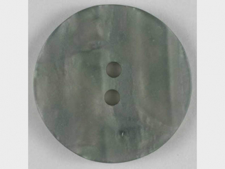 Kunststoffknopf mit interessantem Muster - Größe: 18mm - Farbe: grau - 