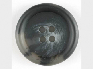 Kunststoffknopf mit schönem Farbverlauf - Größe: 15mm - Farbe: 