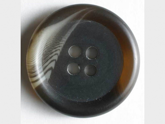 Kunststoffknopf mit schönem Farbverlauf - Größe: 23mm - Farbe: 