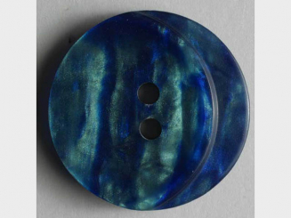 Kunststoffknopf mit schöner Marmorzeichnung - Größe: 18mm - 