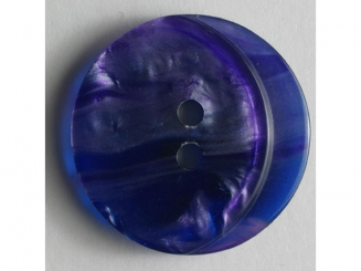 Kunststoffknopf mit schöner Marmorzeichnung - Größe: 23mm - 