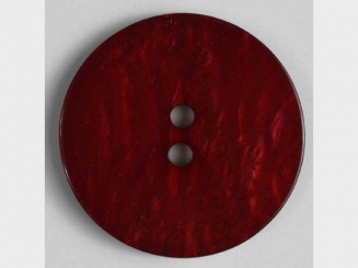 Kunststoffknopf mit unebener Oberfläche - Größe: 15mm - Farbe: 