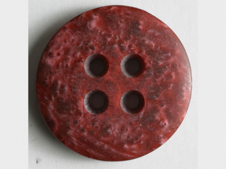 Kunststoffknopf mit unruhiger Oberfläche - Größe: 20mm - Farbe: 