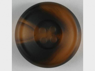 Kunststoffknopf mit wunderschöner Marmorierung - Größe: 18mm - Farbe: 
