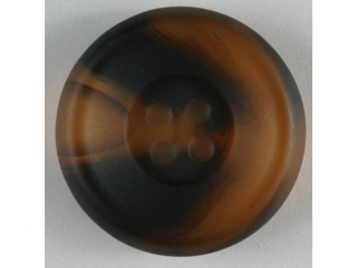 Kunststoffknopf mit wunderschöner Marmorierung - Größe: 23mm - Farbe: 