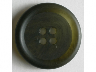 Kunststoffknopf schlicht, marmoriert - Größe: 20mm - Farbe: grün - 