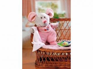 Kuscheltier Maus Tinky 26cm zum Selberstopfen 