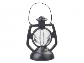 Laterne schwarz 