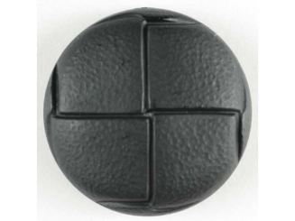 Lederknopf Imitat - Größe: 23mm - Farbe: schwarz - Art.Nr. 290649 