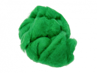 Märchenwolle zum Filzen grasgrün 30g 