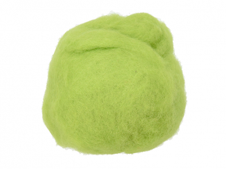 Märchenwolle zum Filzen hellgrün 30g 