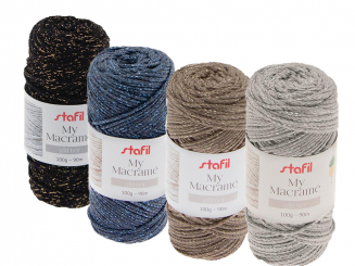 Makrameegarn My Macrame Glitter 