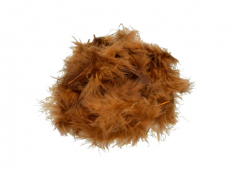 Marabufeder  braun  100 - 120 mm  2 g 20 St. 