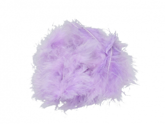 Marabufeder  flieder  100 - 120 mm 2 g 20 St. 