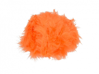 Marabufeder  orange  100 - 120 mm 2 g 20 St. 
