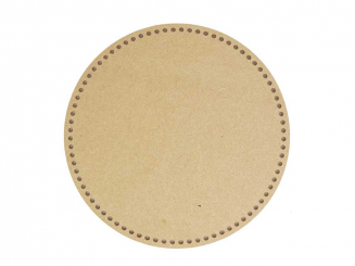 MDF Taschenboden rund ø 22 cm Pressspanplatte 