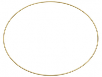 Metallring gold-farbig beschichtet ø 25 cm