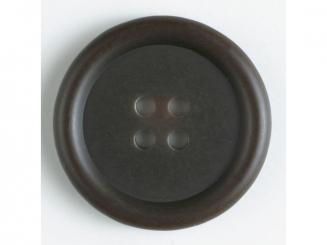 Modeknopf - Größe: 28mm - Farbe: braun 