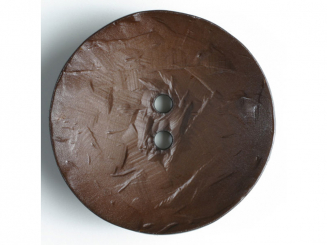 Modeknopf - Größe: 60mm - Farbe: braun 