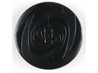 Modeknopf abwechselnd matt und glänzend, 2 Loch - Größe: 19mm - 