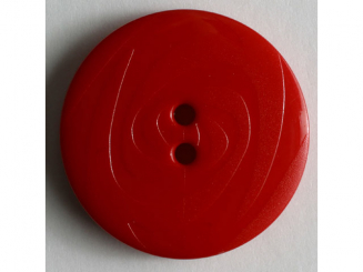 Modeknopf abwechselnd matt und glänzend, 2 Loch - Größe: 19mm - 