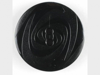 Modeknopf abwechselnd matt und glänzend, 2 Loch - Größe: 23mm - 