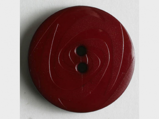 Modeknopf abwechselnd matt und glänzend, 2 Loch - Größe: 23mm - 