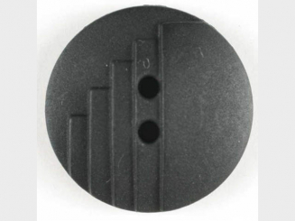 Modeknopf mit stufenförmigen Kerben, 2 Loch - Größe: 23mm - Farbe: 