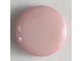 Modeknopf schlicht, glänzend - Größe: 15mm - Farbe: pink - Art.Nr. 