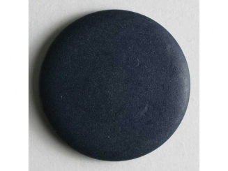 Modeknopf schlicht, glänzend - Größe: 20mm - Farbe: blau - Art.Nr. 