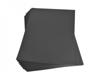 Moosgummiplatte  grau 200 x 300 x 2 mm 