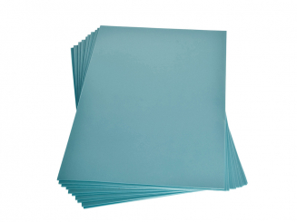 Moosgummiplatte  hellblau 200 x 300 x 2 mm 