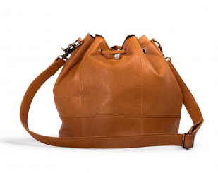 MUUD Donna Ledertasche whisky 
