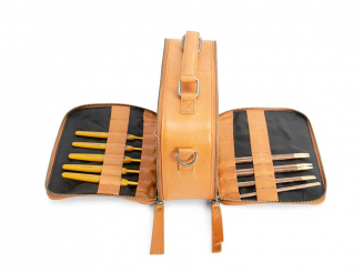 MUUD Ledertasche Lilly whisky 