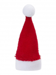 Nikolaus-Mütze rot-weiß 