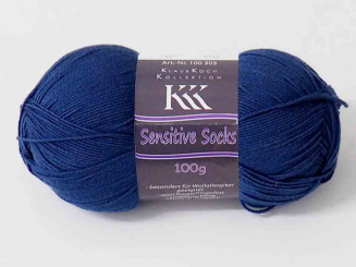ONline Garne Sensitive Socks Farbe 35 blau
