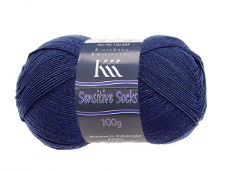 ONline Garne Sensitive Socks Farbe 37 royalblau