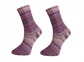 ONline Garne Sensitive Socks Farbe 92 lilatöne-schwarz Farbe 92 tiefblau-grün-schwarz