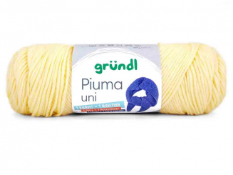 Piuma uni buttergelb