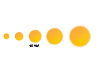 Plüsch Pompons 15 mm 60 Stück 