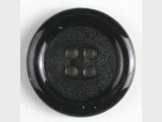 Polyamidknopf - Größe: 23mm - Farbe: schwarz - Art.-Nr.: 290689 