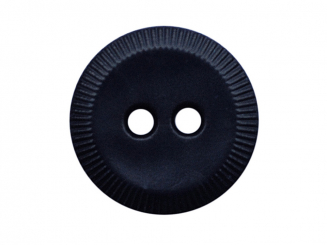 Polyamidknopf rund mit 2 Löchern ø 13 mm  dunkelblau 