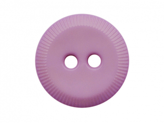 Polyamidknopf rund mit 2 Löchern ø 13 mm  flieder 