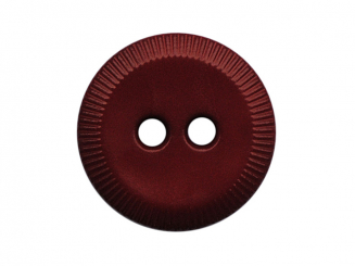 Polyamidknopf rund mit 2 Löchern ø 13 mm  weinrot 