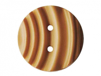 Polyamidknopf ø25 mm mit wellenförmiger Oberfläche 