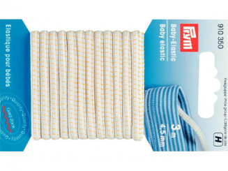 Prym Baby-Elastic 4,5 mm weiss 