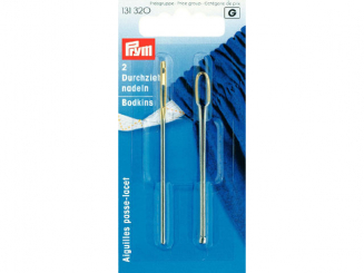Prym Durchziehnadeln ST silberfarbig 2 Formen 