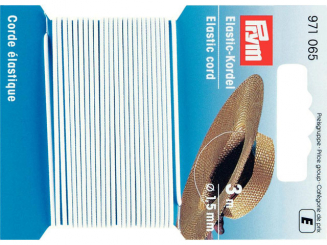 Prym Elastic-Kordel 1,5 mm weiss 